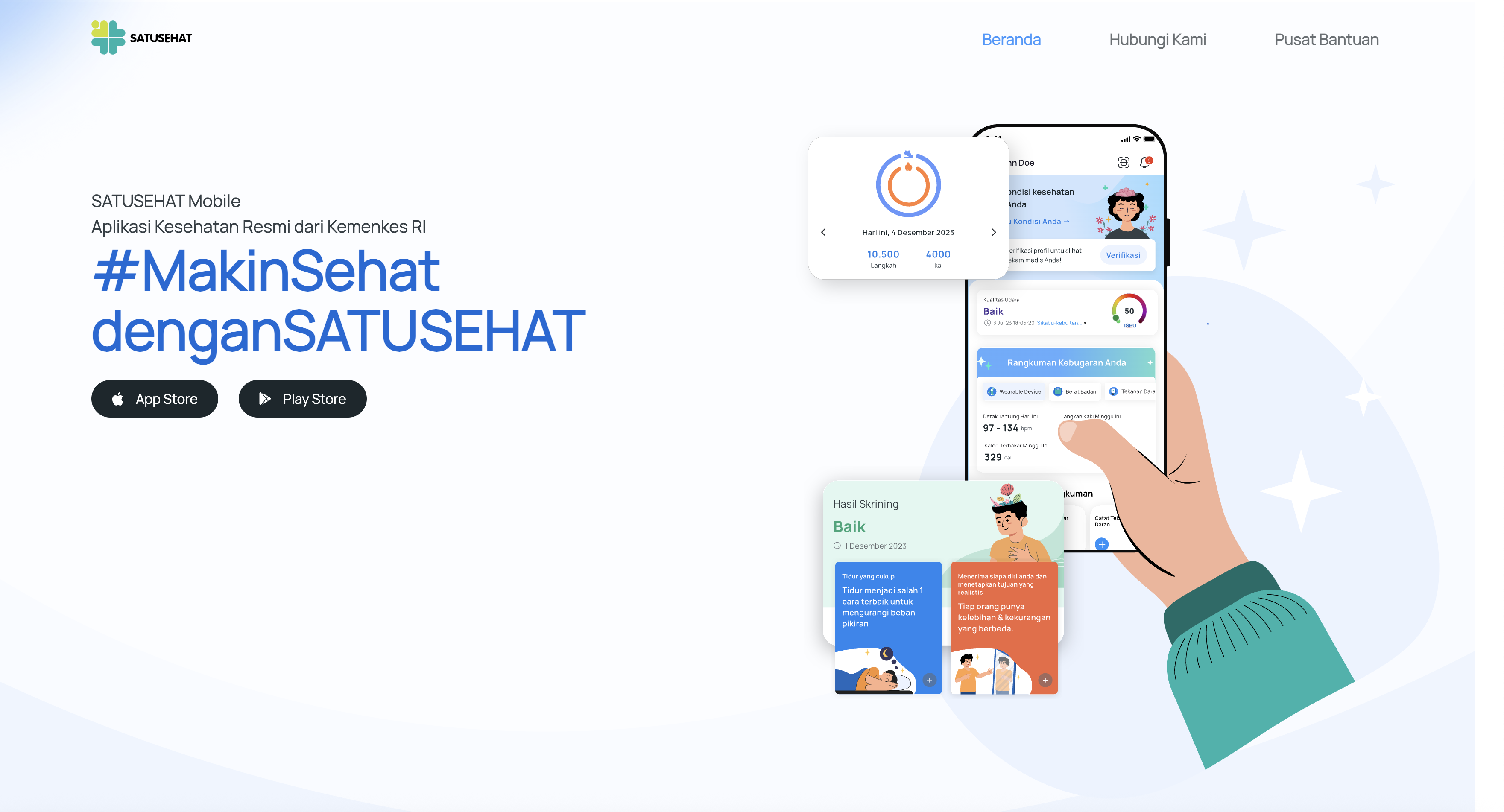 Preview SATUSEHAT Mobile